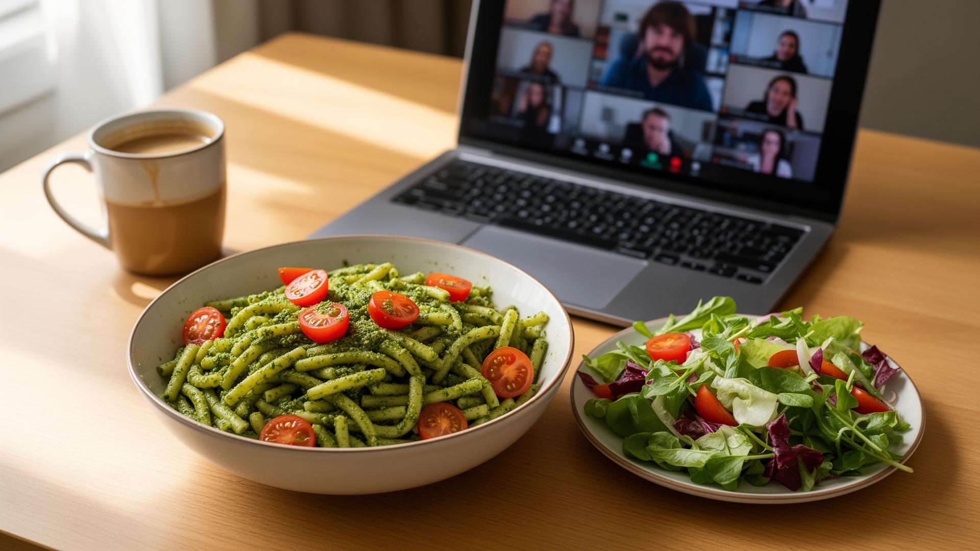 Quick Meals for Busy Work-From-Home Days (Eaten Between Meetings)